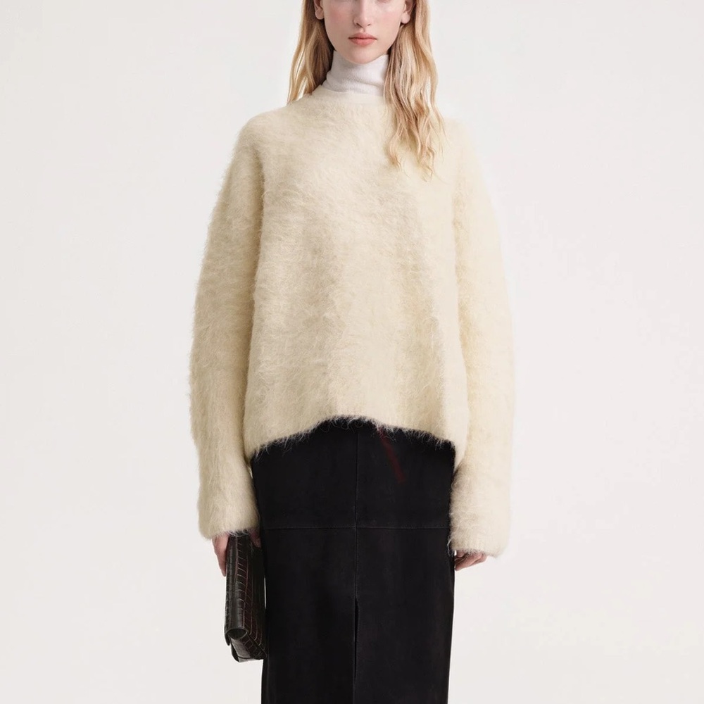 TOTEME STYLE Alpaca blend sweater